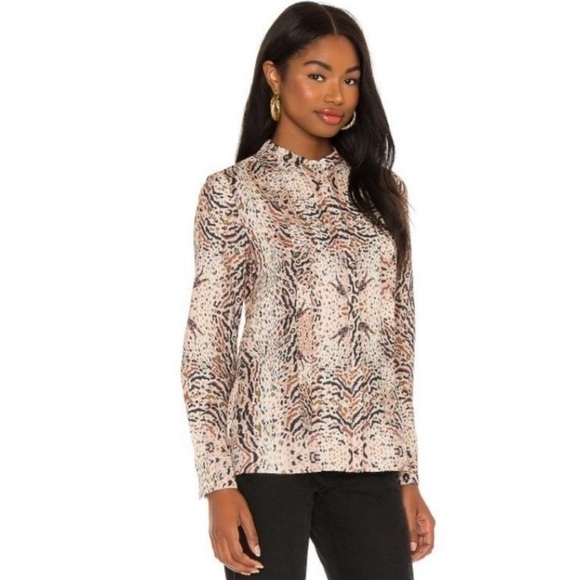 ALLSAINTS Toni Long Sleeve Arietta Shirt - Picture 2 of 9